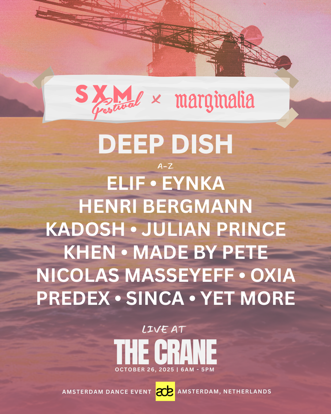 SXM & Marginalia Showcase ADE, 2025